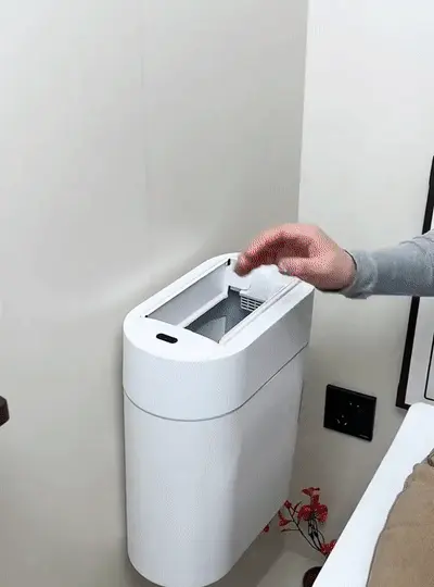 Smart Sensor Trash Can with Dual-Open Lid