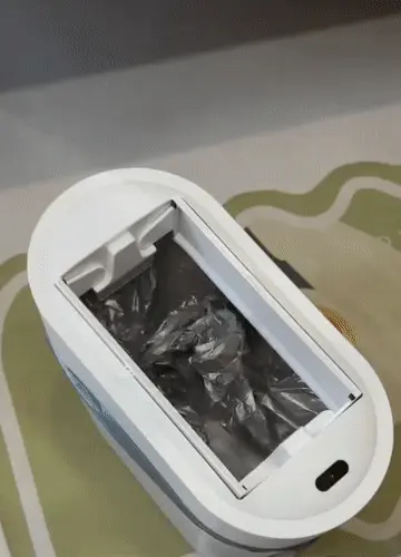 Smart Sensor Trash Can with Dual-Open Lid