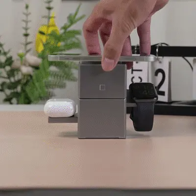 180° Touch-Activated Rotation